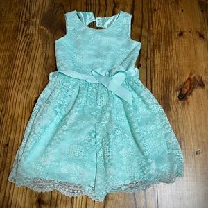 Girls children’s place teal dress